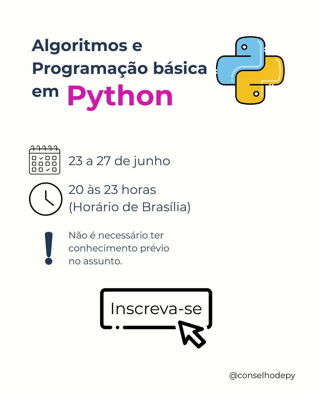 Algoritmos e programação básica em Python